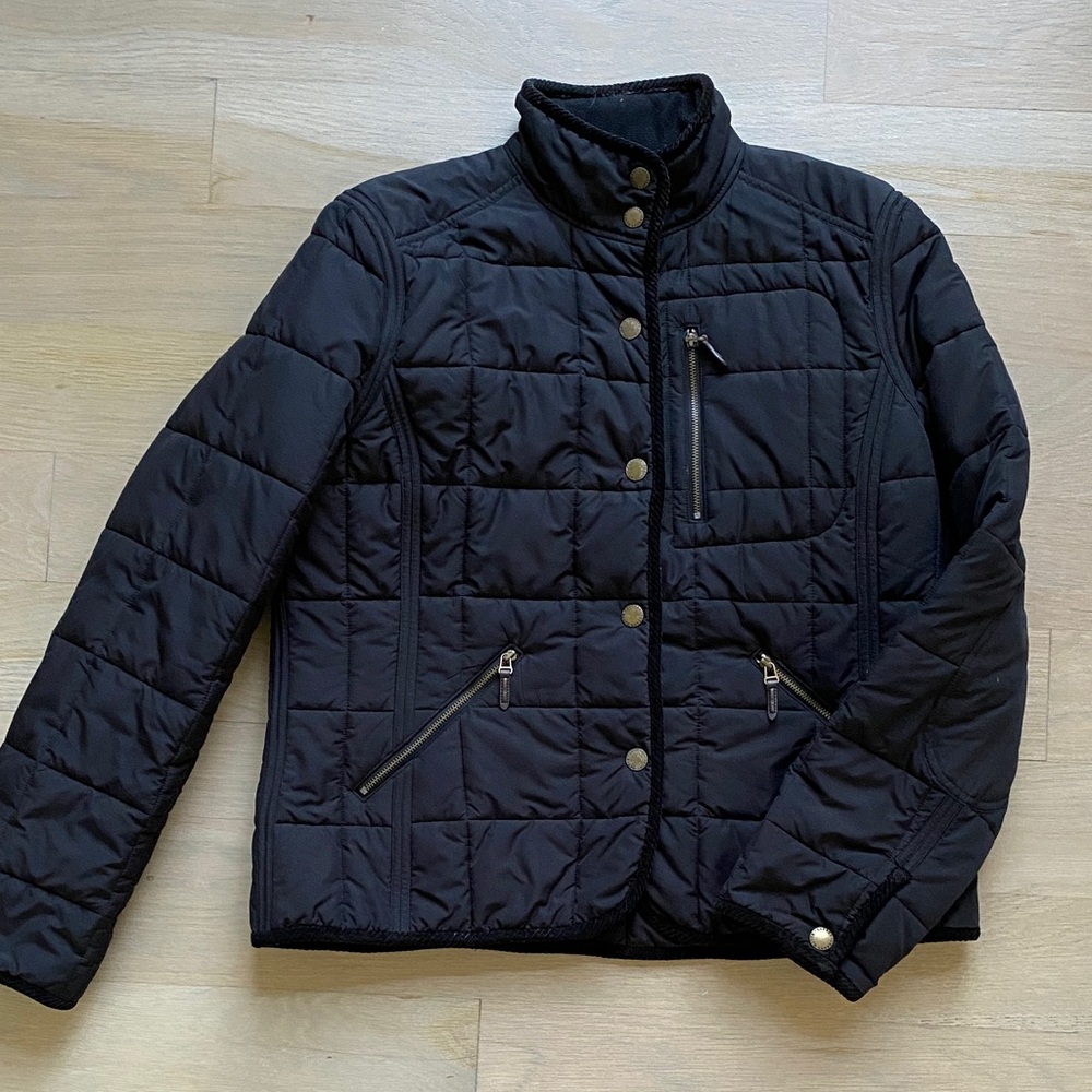 Ralph Lauren Black Quilted Jacket